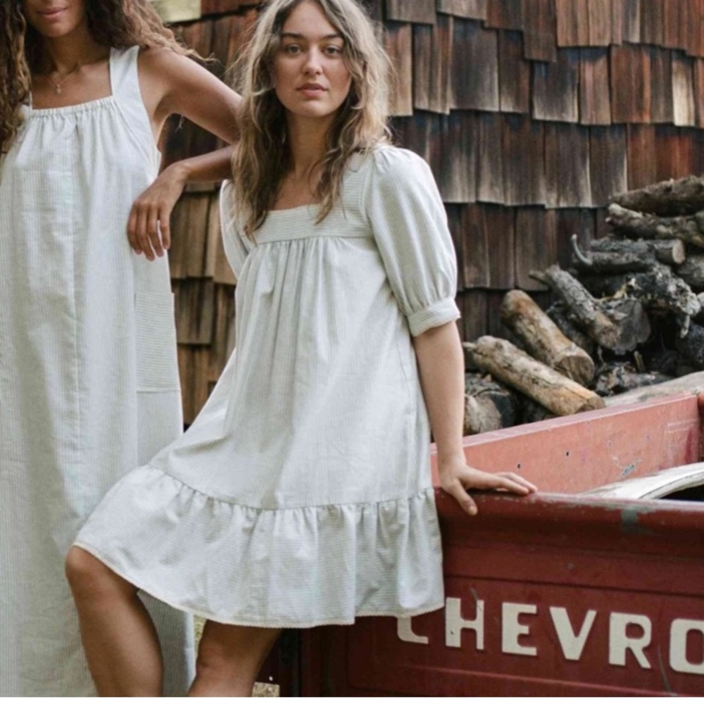 Christy Dawn Berkeley Dress Harvest Stripe